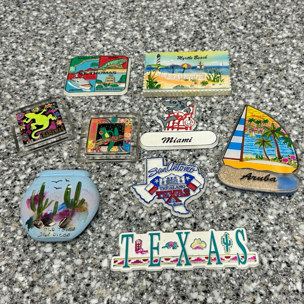 Places to Visit Magnet Bundle